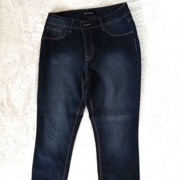 A3 Design 5 Pocket Straight Leg Stretch Denim Jeans Women's Size 12 -  NWOT!!! - Picture 1 of 6